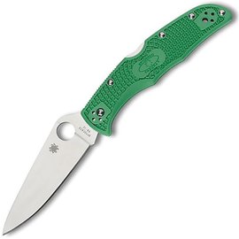 Нож Spyderco Endura 4 Flat Ground зеленый (C10FPGR)