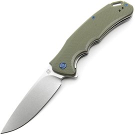 Нож Artisan Tradition SW G10 Olive (1702P-GN), Цвет : Оливковый, Марка стали: D2, Материал рукояти: Стеклотекстолит (G10)