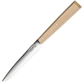 Нож кухонный Opinel Bon Appetit (001592), Цвет : Natural , Марка стали: Sandvik 12C27, Материал рукояти: Граб