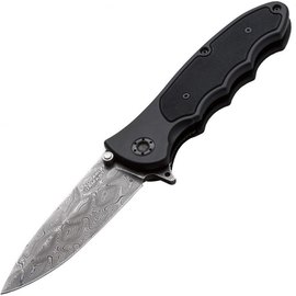 Нож Boker Leopard Damascus III Black 110145DAM