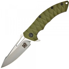 Ніж туристичний SKIF Shark II SW olive 421SEG