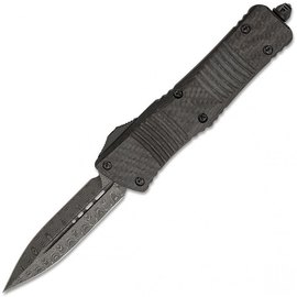 Нож Microtech Combat Troodon Doble Edge Damascus Signature Series 142-16CFS