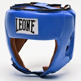 Боксерський шолом для змагань Leone Contest Blue M (2956_500155), Розмір: M