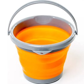 Ведро складное силиконовое Tramp TRC-092-orange, Цвет: Оранжевый