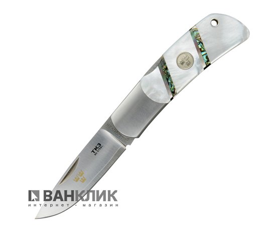 Нож Fallkniven Tre Kronor Folder mother of pearl TK3mop