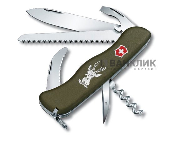 Нож Victorinox Hunter Green 0.8873.4