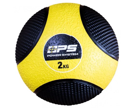 Медицинбол Medicine Ball Power System PS-4132 2кг (4132YW-0), Вес: 2 кг