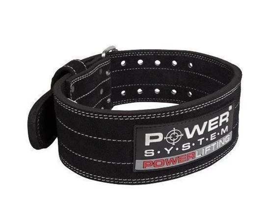 Пояс для пауэрлифтинга Power System PS-3800 Black XL (PS-3800_XL_Black_Black), Размер: XL