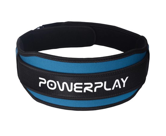 Пояс для тяжелой атлетики PowerPlay 5545 сине-черный (неопрен) XL (PP_5545_XL_Blue), Размер: XL