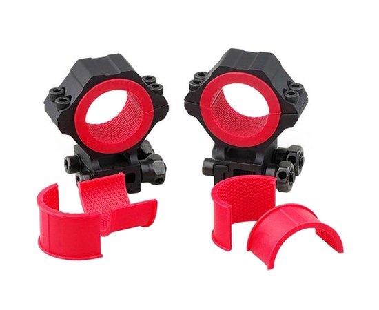 Кольца Discovery Scope Mount Rings High л/хвост 1inch(25,4)/30/34MM (180201)