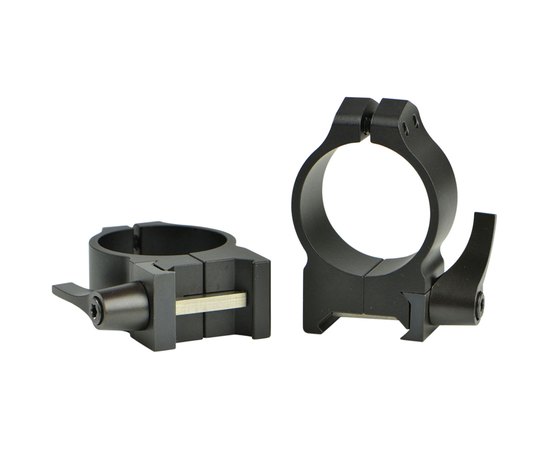 Кольца Warne Quick Detach Ring 30 мм Weaver Low сталь 213LM