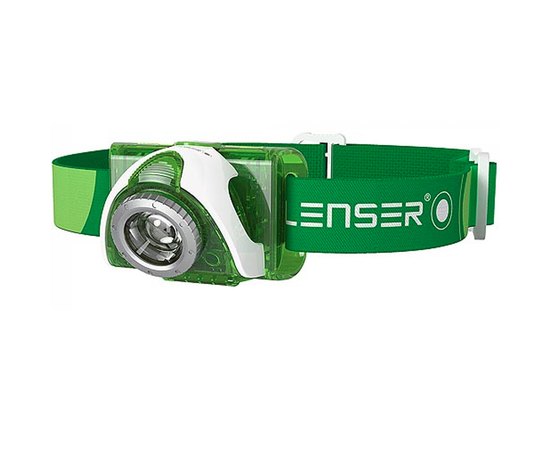 Налобный фонарь LedLenser SEO 3 Green (коробка), 100/15 (6003), Цвет: Зелёный