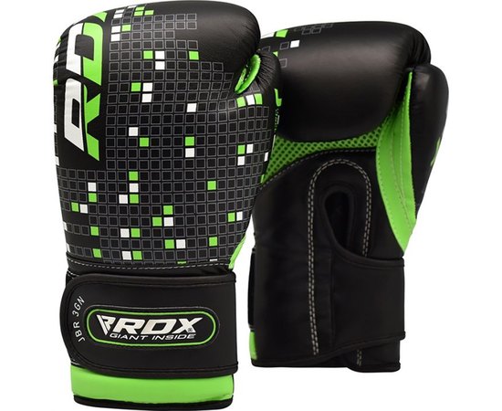 Детские боксерские перчатки RDX Green (790_10125)