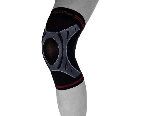 Наколенник спортивный OPROtec Knee Sleeve M Black (TEC5736-MD), Размер: M, Цвет: Чёрный