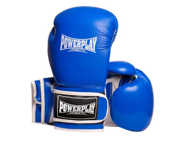 Боксерські рукавички PowerPlay 3019 Сині 8 ун (PP_3019_8oz_Blue)