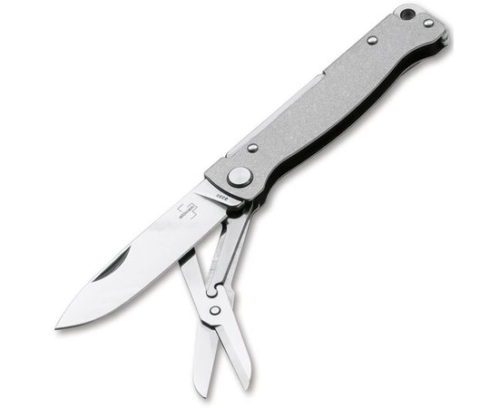 Нож-бабочка (балисонг) Boker Plus Atlas Multi Silver Gen.2 01BO857