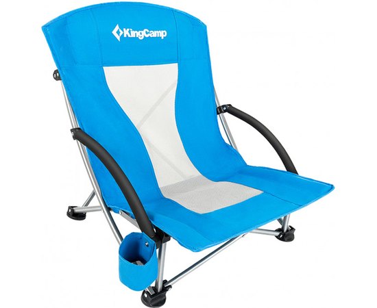 Розкладне крісло KingCamp BEACH CHAIR blue KC3841