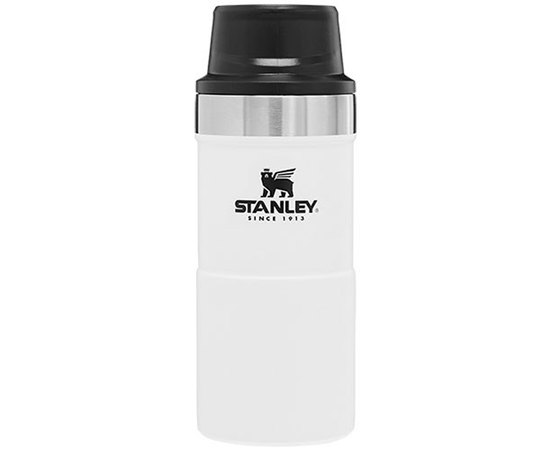 Термочашка Stanley Classic Trigger Action Travel Polar 0.35 л (6939236382793), Цвет: White