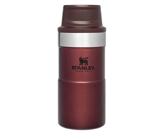 Термочашка Stanley Classic Trigger-action Wine 0.25 л (6939236382861), Цвет: Red