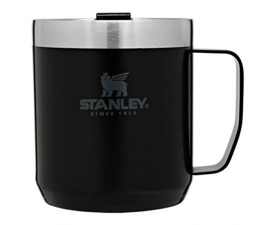 Термочашка Stanley Legendary Classic Camp Matte Black 0,35л (6939236373173), Колір: Чорний