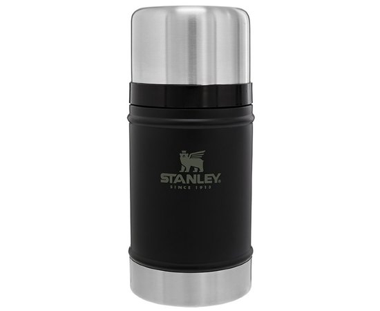 Термос харчовий Stanley Classic Legendary Matte Black 0.75 л (6939236348027)