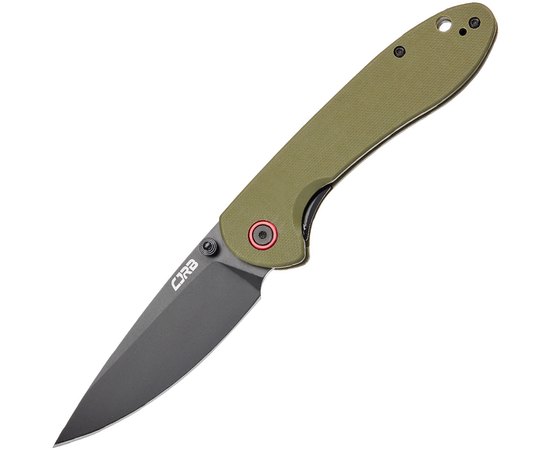 Карманный нож CJRB Feldspar Black Blade green (J1912-BGNF)