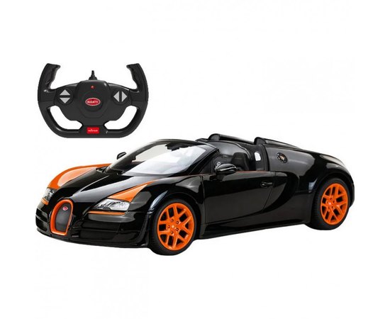 Машинка Rastar Bugatti Grand Sport Vitesse 1:14 к:чорний (70460 black)