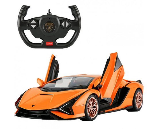 Машинка Rastar Lamborghini Sian 1:14 к:помаранчевий (97760 orange)