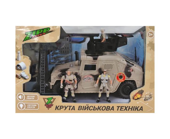 Ігровий набір ZIPP Toys Z military team Військовий позашляховик Хамви (1828-90B)