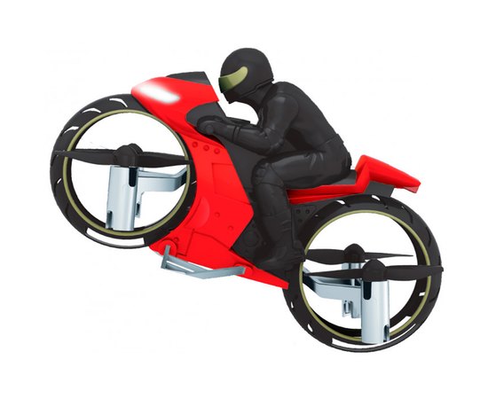 Квадрокоптер ZIPP Toys Flying Motorcycle червоний (RH818 red), Колір: червоний