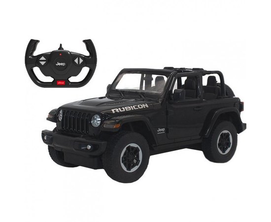 Машинка Rastar JEEP Wrangler Rubicon 1:14 ц:черный (79460 black)