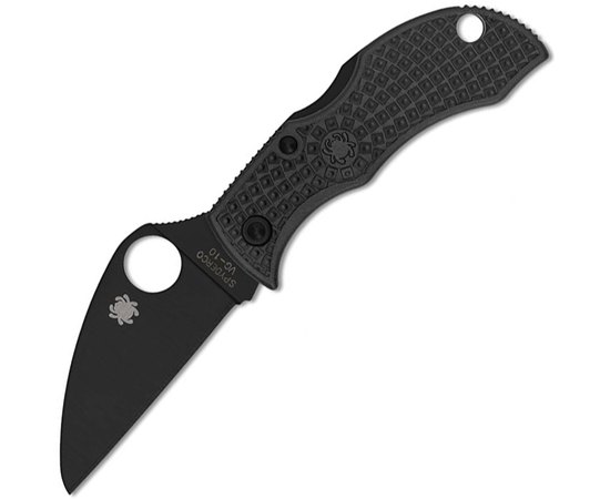 Нож Spyderco Manbug, Wharncliffe, Black Blade (MBKWPBK)