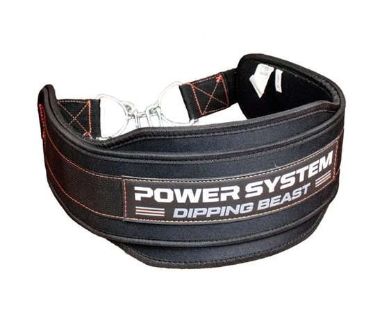 Пояс для отягощений Power System PS-3860 Black/Red (PS-3860_Black/Red)