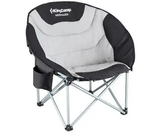 Раскладное кресло KingCamp Moon Camping Chair with Cooler Black/grey KC3989