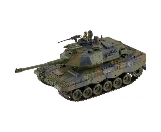 Танк ZIPP Toys GER LEOPARD 2A6 1:18 (789-4), Колір: Оливковий