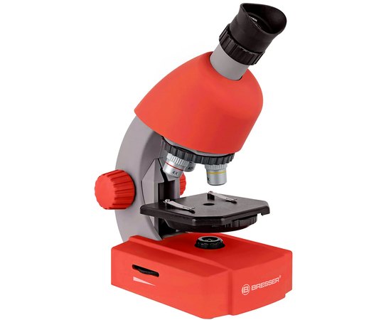 Мікроскоп Bresser Junior 40x-640x Red (з адаптером для смартфона) 923031