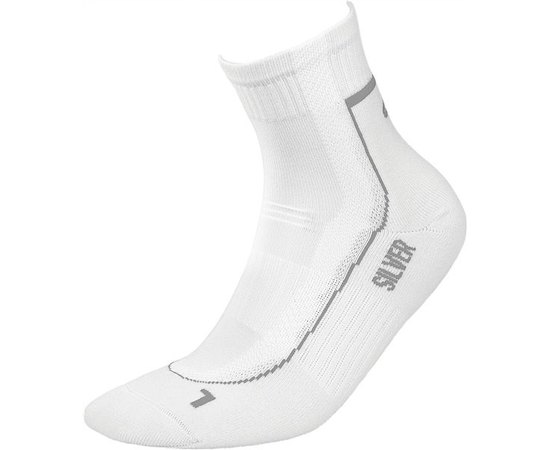 Носки InMove RUNNER DEODORANT SILVER rds.white/light grey.38–40