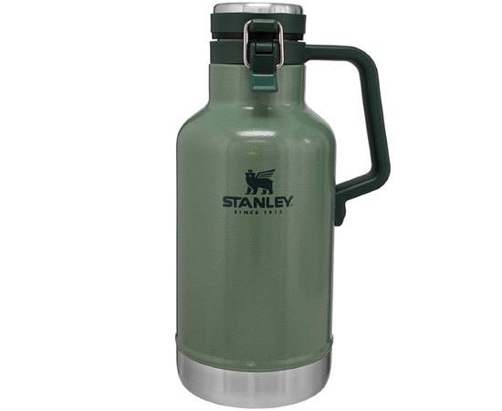 Термос для пива  Easy-Pour Growler Hammertone Green 1.9 л (6939236348287)