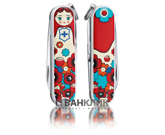 Нож Victorinox Сlassic Matrioshka 0.6223.L1301