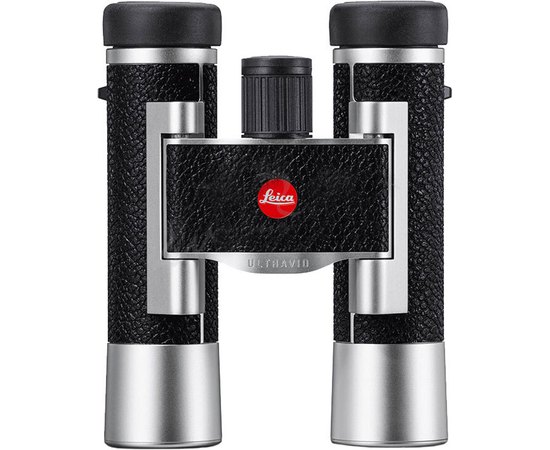 Бинокль Leica Ultravid 10х25 кожаное покрытие silver (406-08)