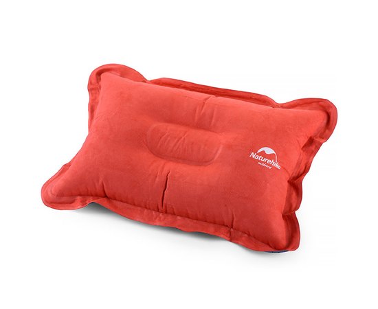 Подушка надувна Naturehike Comfortable NH15A001-L оранжевий (6927595718216), Колір: Помаранчевий, Розміри: 47х32 см