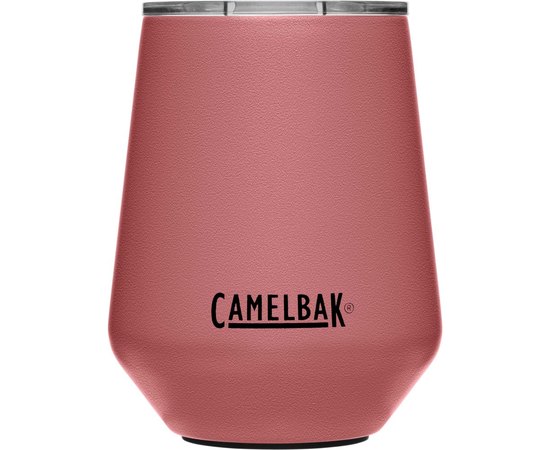 Термосклянка CamelBak Wine Tumbler, SST Vacuum Insulated, Terracotta Rose 0,35 л (886798027609), Колір: Red