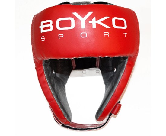 Боксерський шолом BoYko BS для самбо червоний S (bs6234202301), Розмір: S