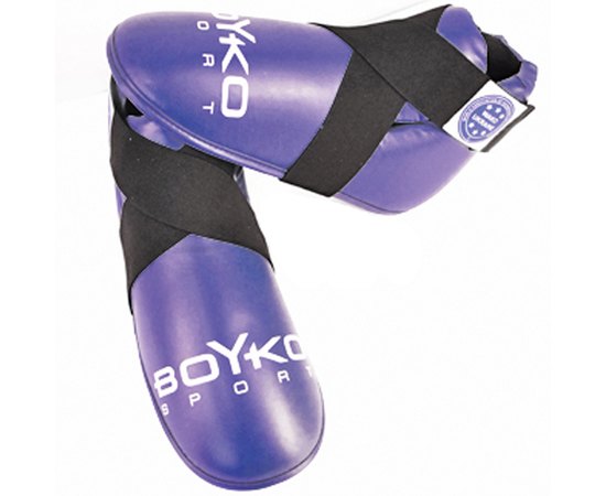 Защита ног BoYko BS - голеностоп и стопа, для кикбоксинга, синий XL (bs6033402104), Размер: XL, Цвет: Синий