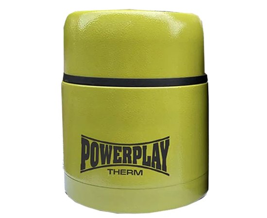 Термоc харчовий PowerPlay 9003 жовтий 500 мл (PP_9003_500ml_Yellow), Колір: Yellow