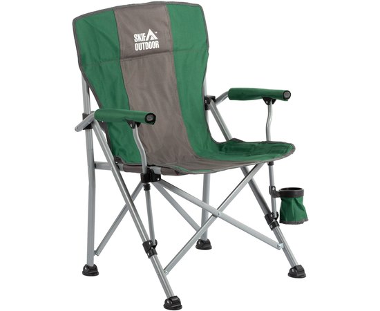 Стілець розкладний Skif Outdoor Council green/gray (QP-FS10GGR), Колір: Зелений/Сірий