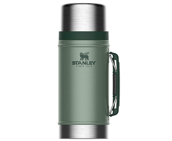 Термос харчовий Stanley Classic Legendary Hammertone Green 0.94 л (6939236347983)