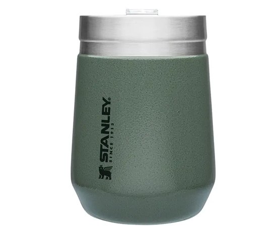 Термостакан Stanley Everyday Hammertone Green 0.3 л (6939236401012), Колір: Зелений