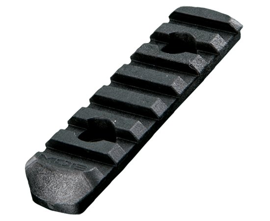 Планка пикатини Magpul MOE Polymer Rail, 7 Slots Moe Slot System - Black (MAG407-BLK)