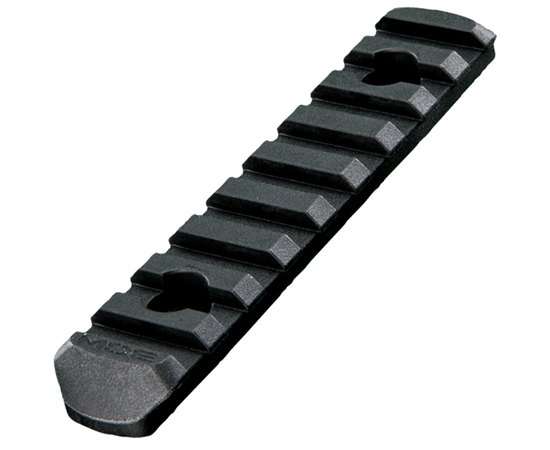 Планка пикатини Magpul MOE Polymer Rail, 9 Slots Moe System - Black (MAG408-BLK)